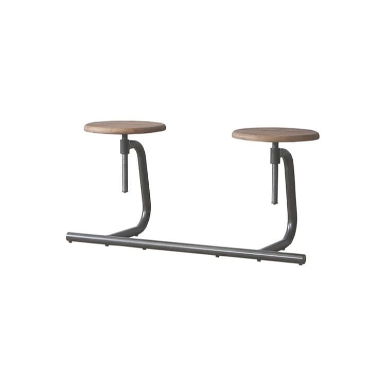 Tパックベンチスツール2P古材