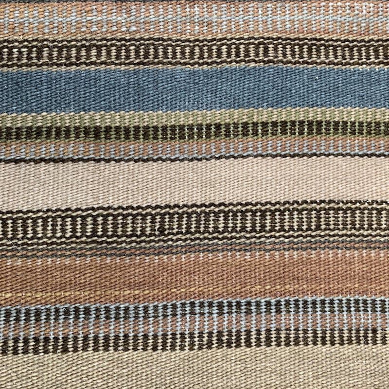 ウールマルチストライプラグ