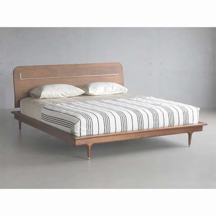 ジュリーコッパーダブルベッドフレーム