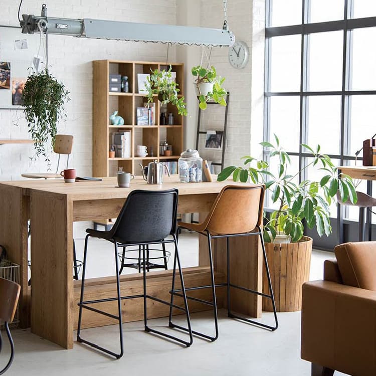 ログカウンターチェア