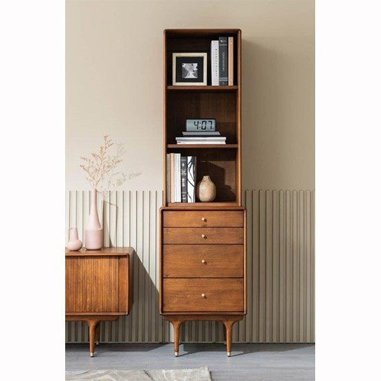 ジュリースリムブックキャビネット