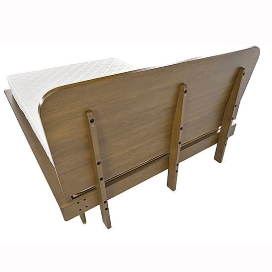 ジュリーコッパーダブルベッドフレーム