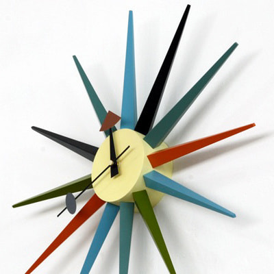 ネルソンサンバーストクロック