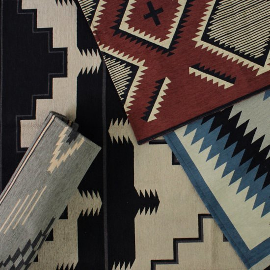 ネイティブラグバーガンディー