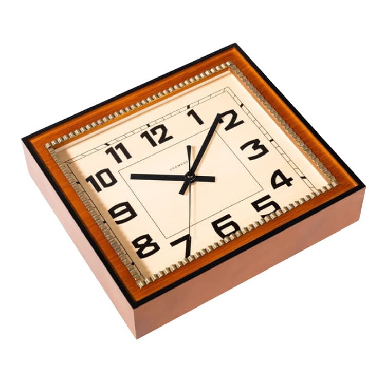 ブラスレクタングルクロック