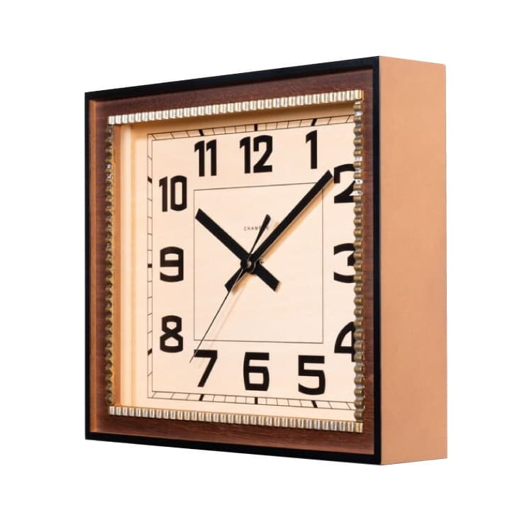 ブラスレクタングルクロック