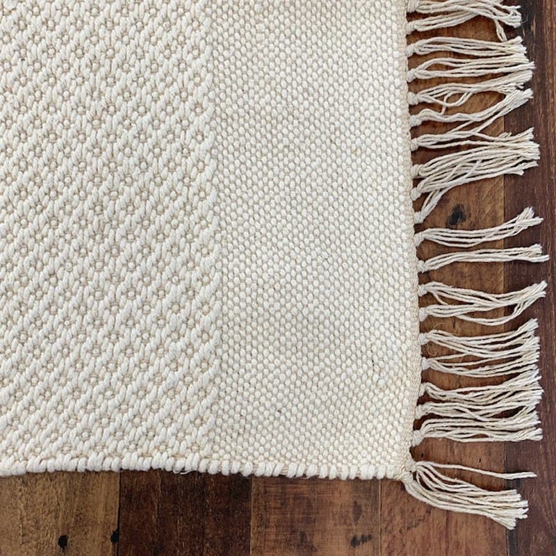 コットンプレーンラグ