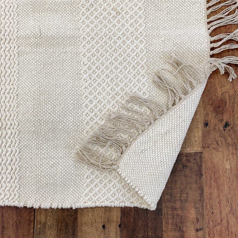 コットンプレーンラグ