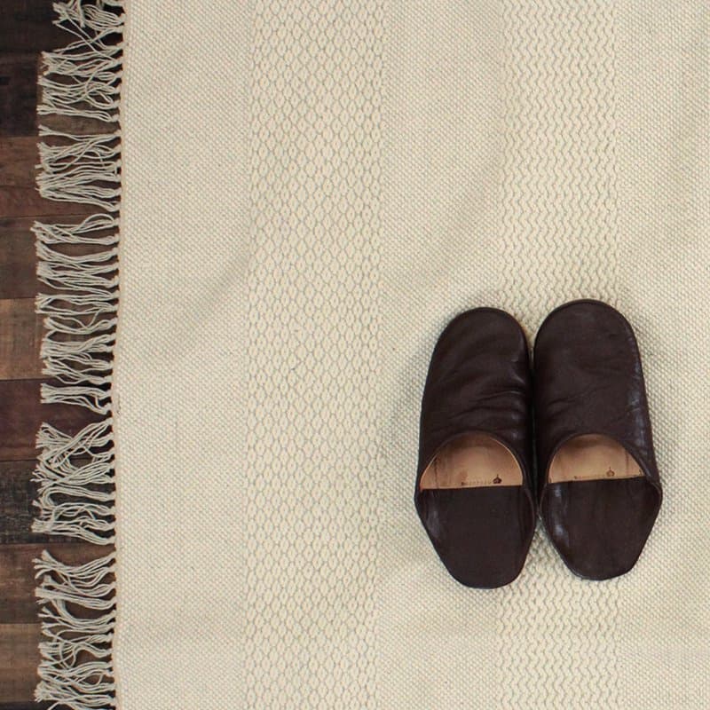 コットンプレーンラグ