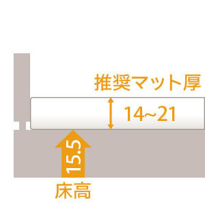 セルバベッドフレーム