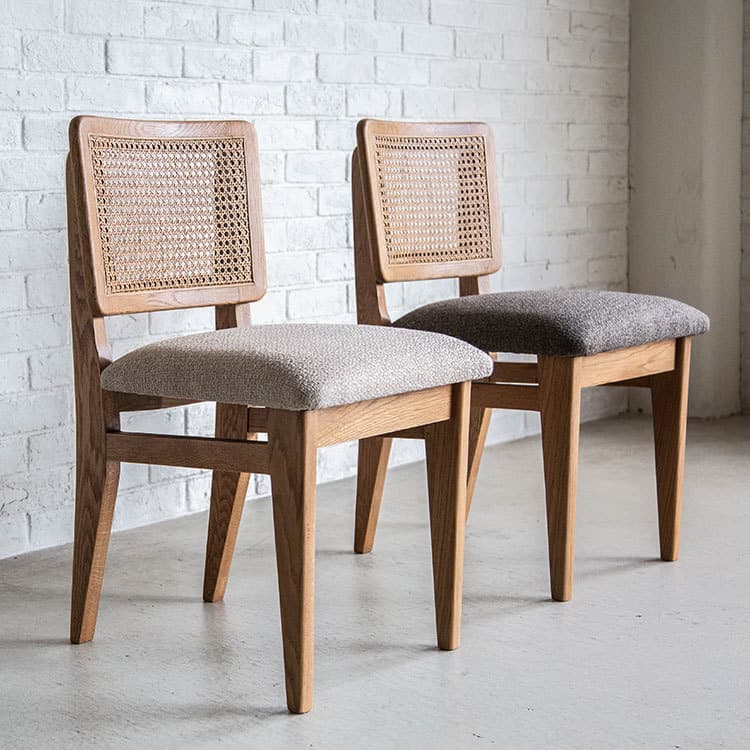 ピケダイニングチェア