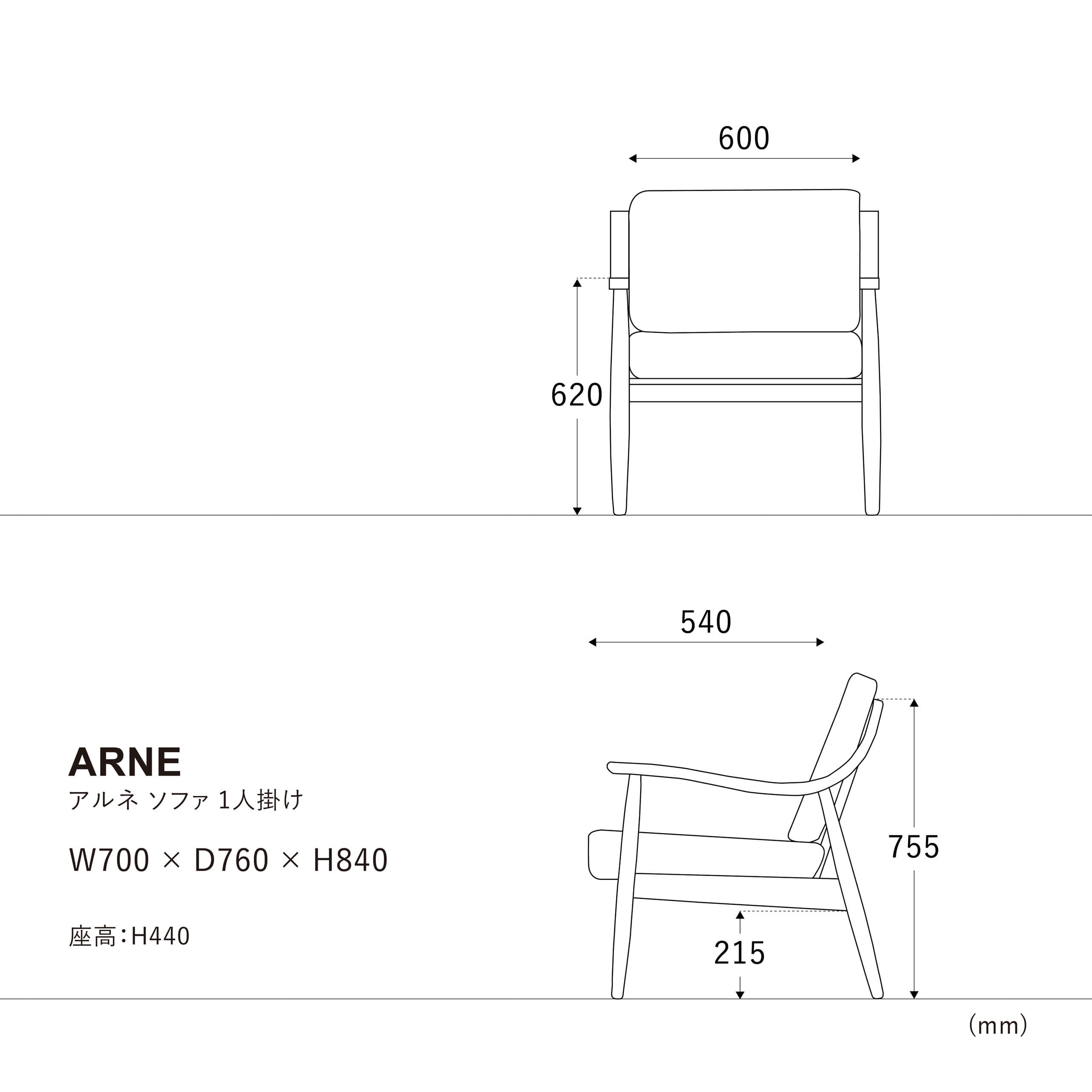 アルネソファ1P