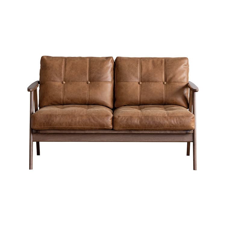 ハリス1人掛けソファオーカーブラウン